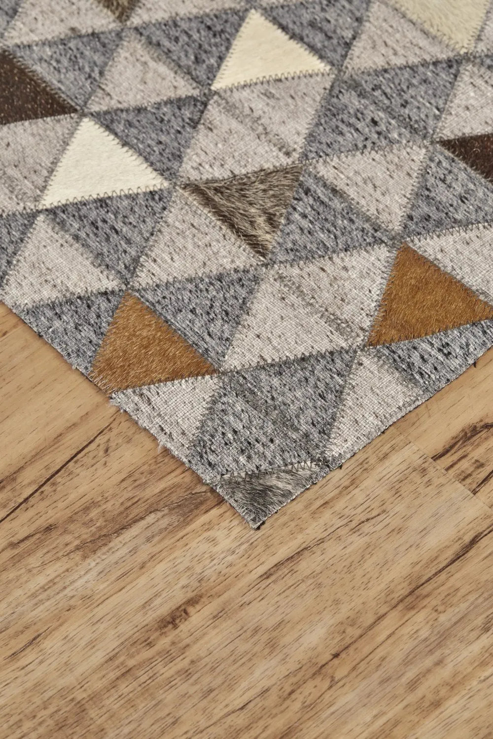 Fannin 0755F Gray/Rust Rug - Baconco