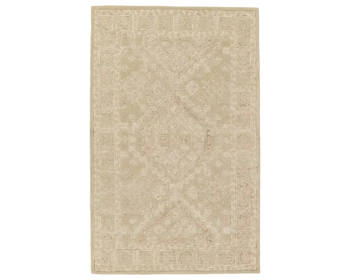 Farryn FAR01 Ivory Rug - Baconco