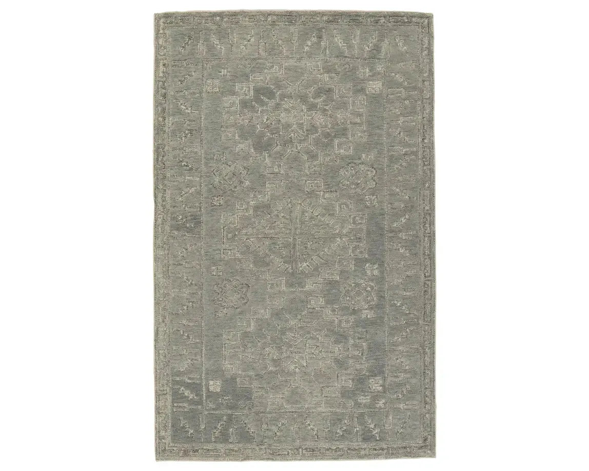 Farryn FAR03 Green Rug - Baconco