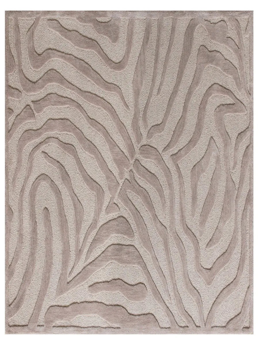 Fashion Lr02510 Taupe/Silver Rug - Baconco