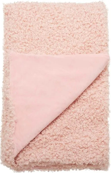 Faux Fur FL200 Rose Throw Blanket - Baconco