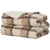 Faux Fur RD320 Brown Throw Blanket - Baconco