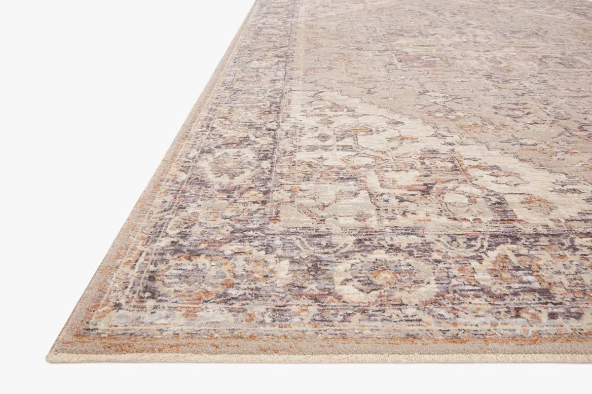 Faye Fay-01 Taupe/Denim Rug - Baconco