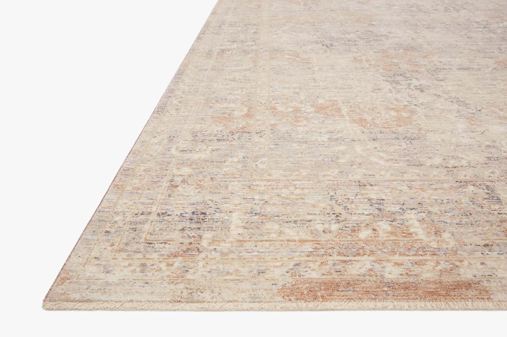 Faye Fay-05 Beige/Blue Rug - Baconco