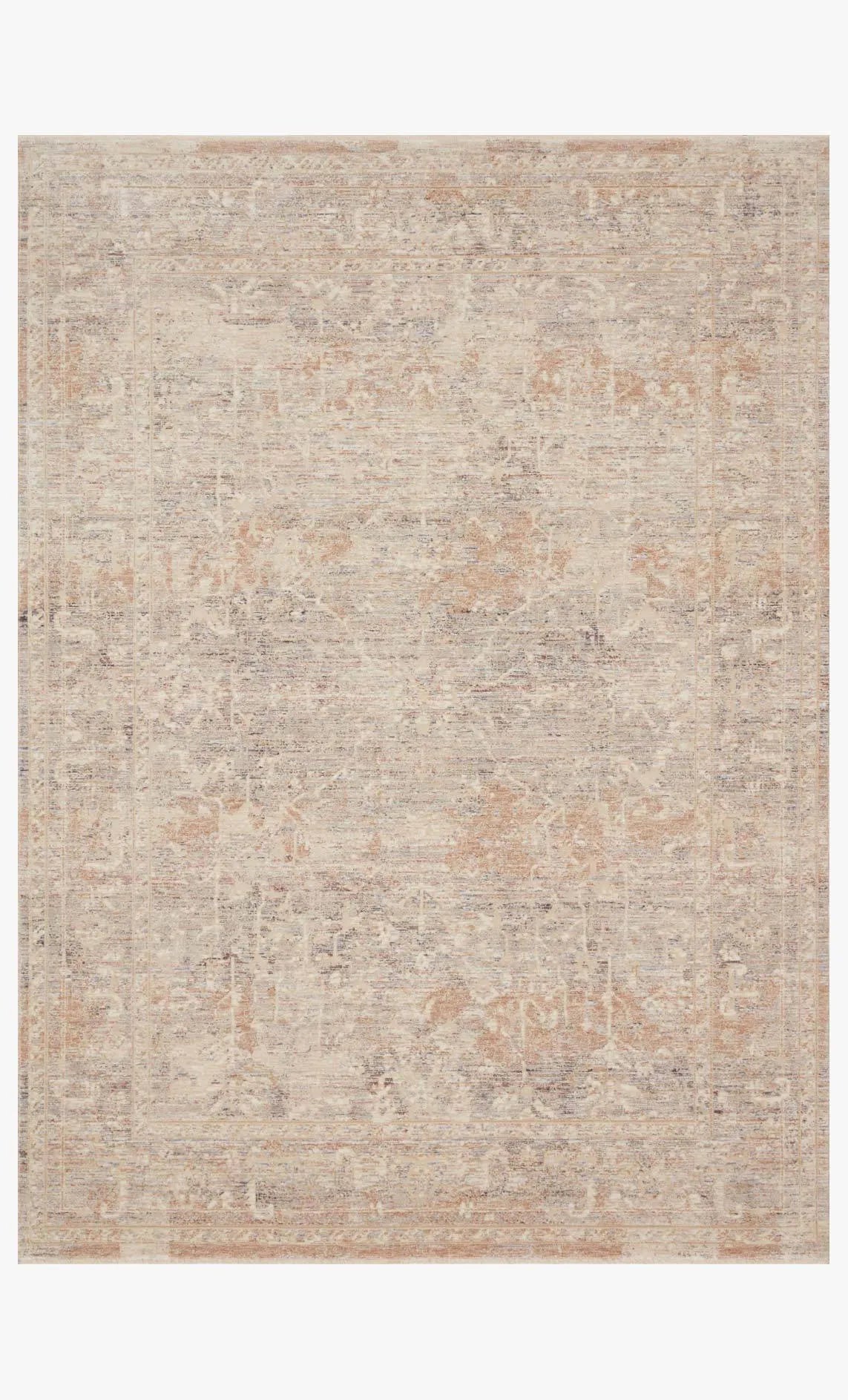 Faye Fay-05 Beige/Blue Rug - Baconco