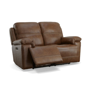 Fenwick Power Reclining Loveseat with Power Headrests - Baconco