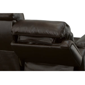 Fenwick Power Reclining Loveseat with Power Headrests - Baconco