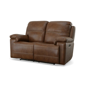 Fenwick Power Reclining Loveseat with Power Headrests - Baconco