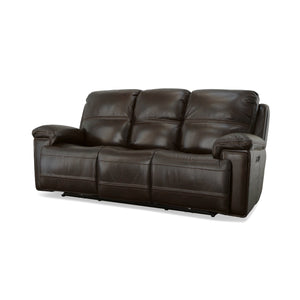 Fenwick Power Reclining Sofa with Power Headrests - Baconco