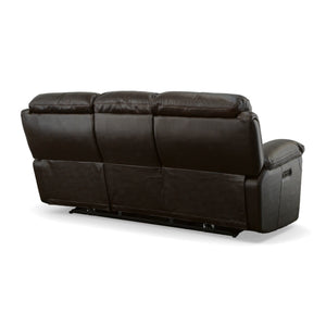 Fenwick Power Reclining Sofa with Power Headrests - Baconco