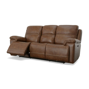 Fenwick Power Reclining Sofa with Power Headrests - Baconco