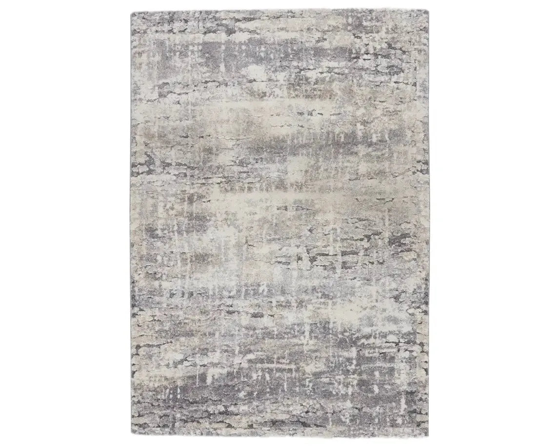 Ferris FRR02 Grey/Ivory Rug - Baconco