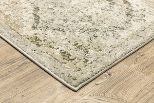 Florence 270H Ivory/Grey Rug - Baconco