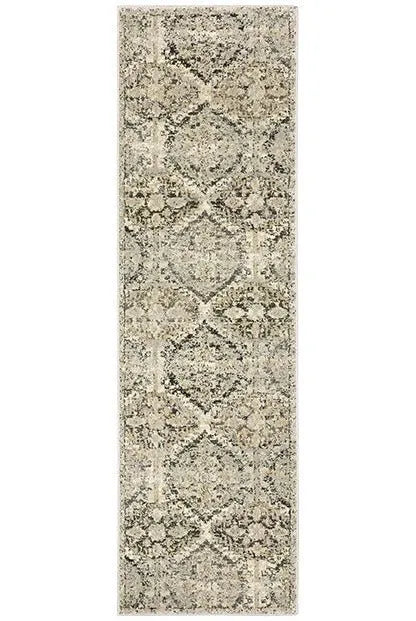 Florence 270H Ivory/Grey Rug - Baconco