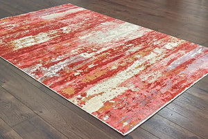 Formations 70004 Pink Red Rug - Baconco