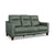 Forte Power Reclining Sofa with Power Headrests - Baconco