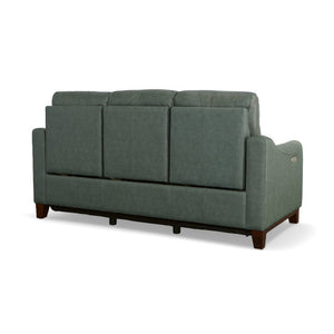 Forte Power Reclining Sofa with Power Headrests - Baconco