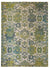 Foster 3758F Green/Blue Rug - Baconco