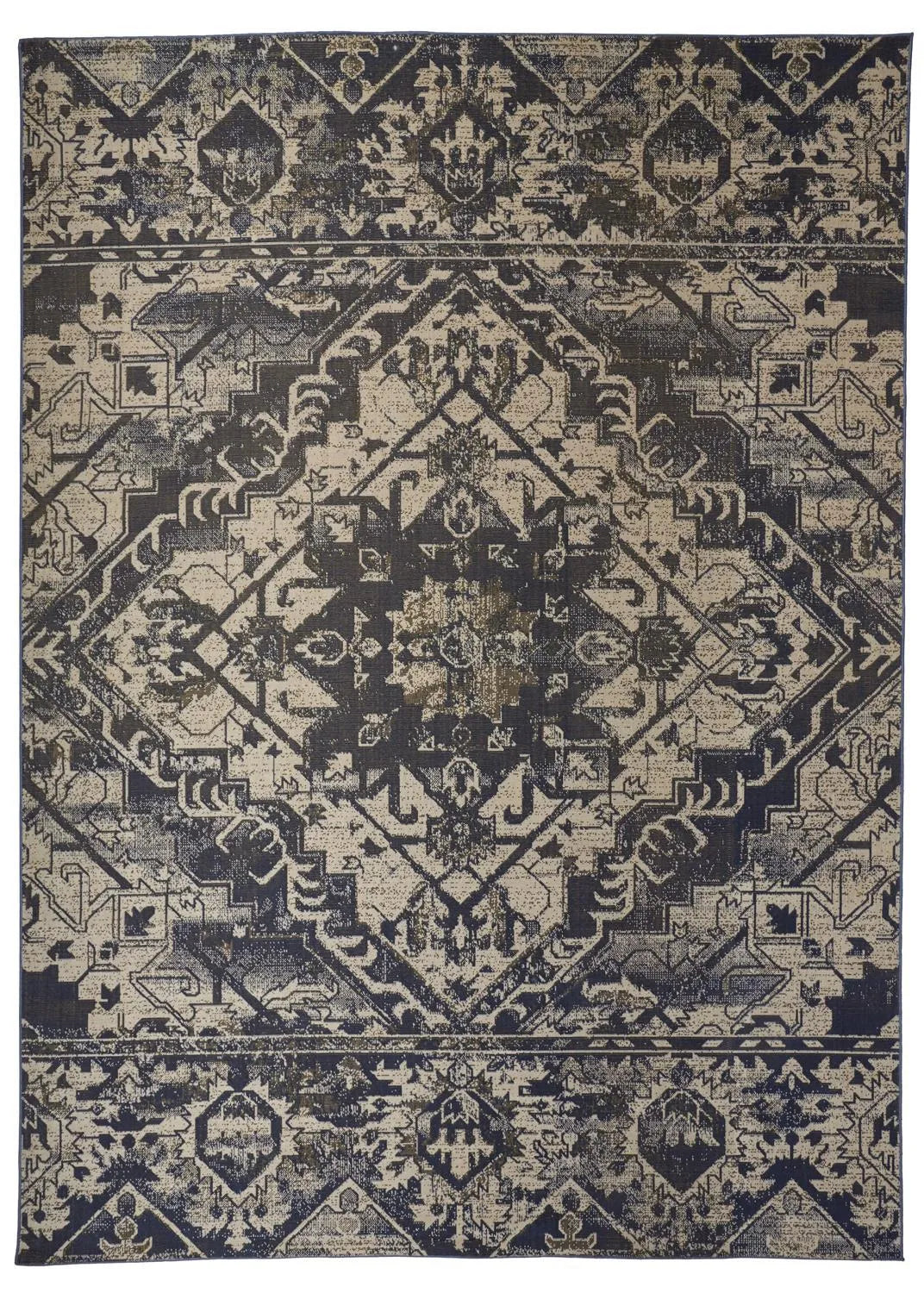 Foster 3760F Blue/Green Rug - Baconco