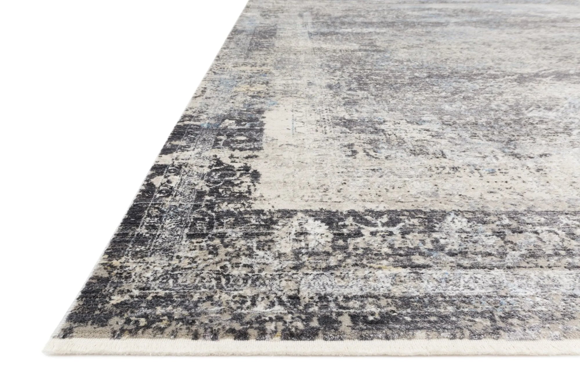 Franca FRN-03 Charcoal / Sky Rug - Baconco