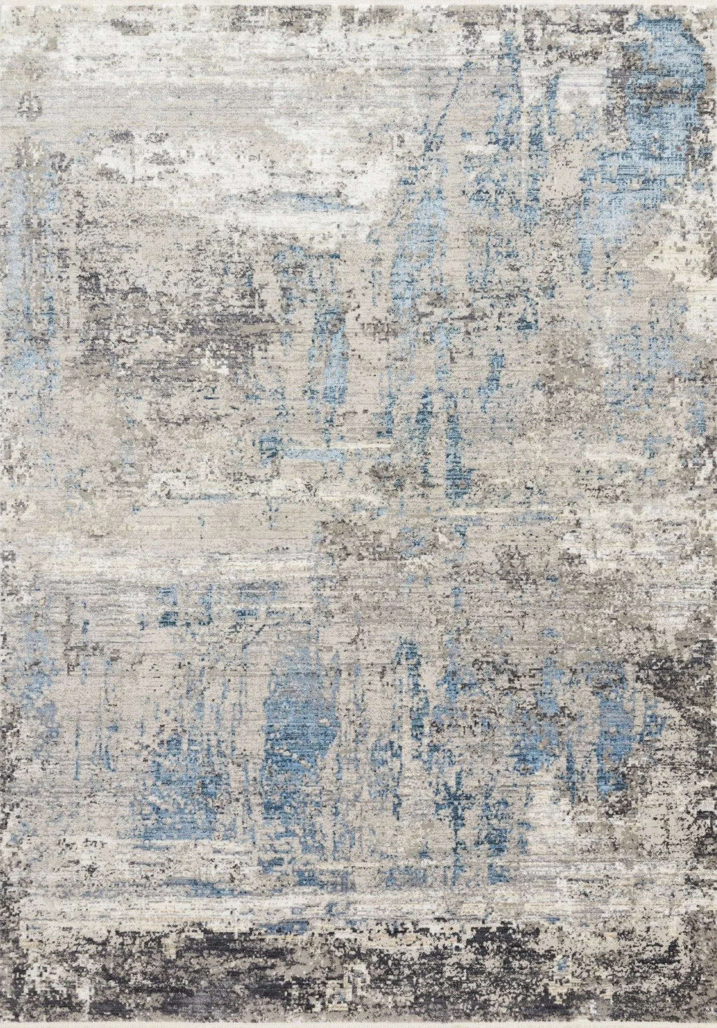 Franca FRN-05 Grey / Ocean Rug - Baconco