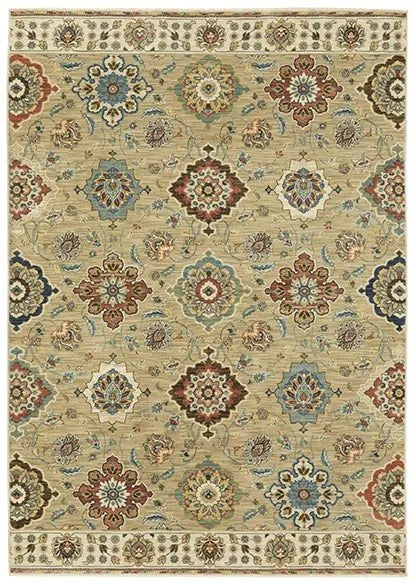 Francesca FR05D Beige Rug - Baconco