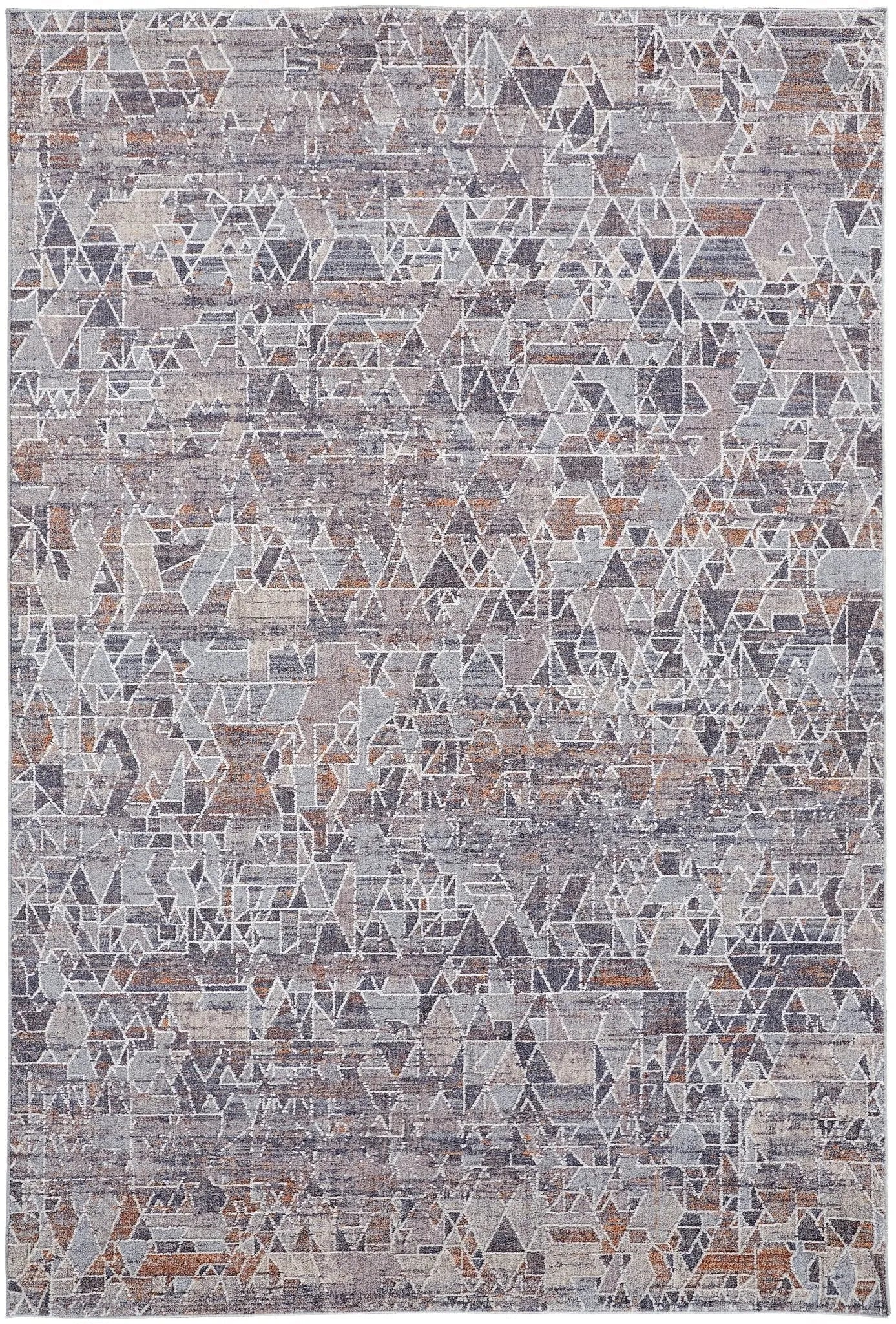 Francisco FRA39CZF Grey/Blue Rug - Baconco