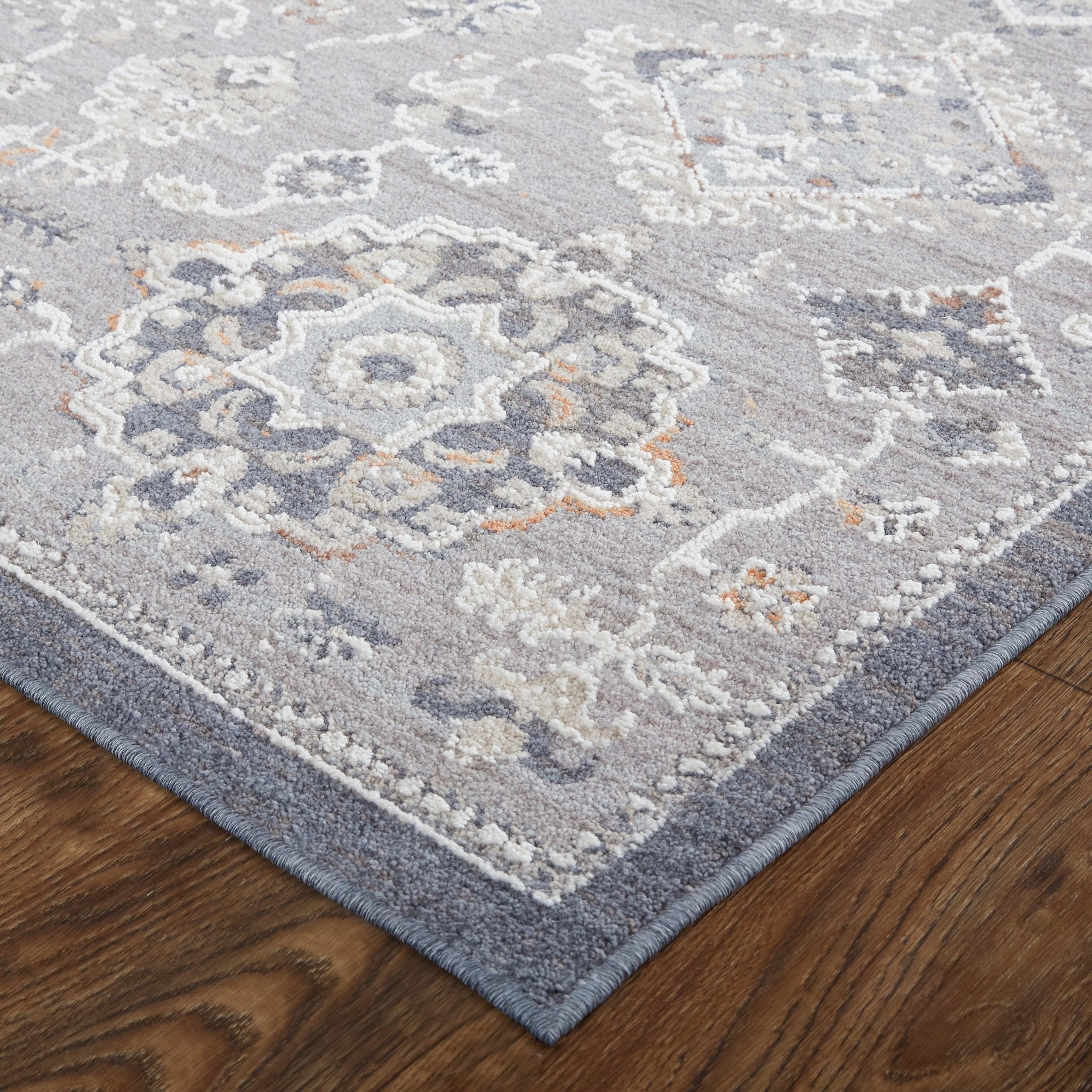 Francisco FRA39EAF Grey Rug - Baconco