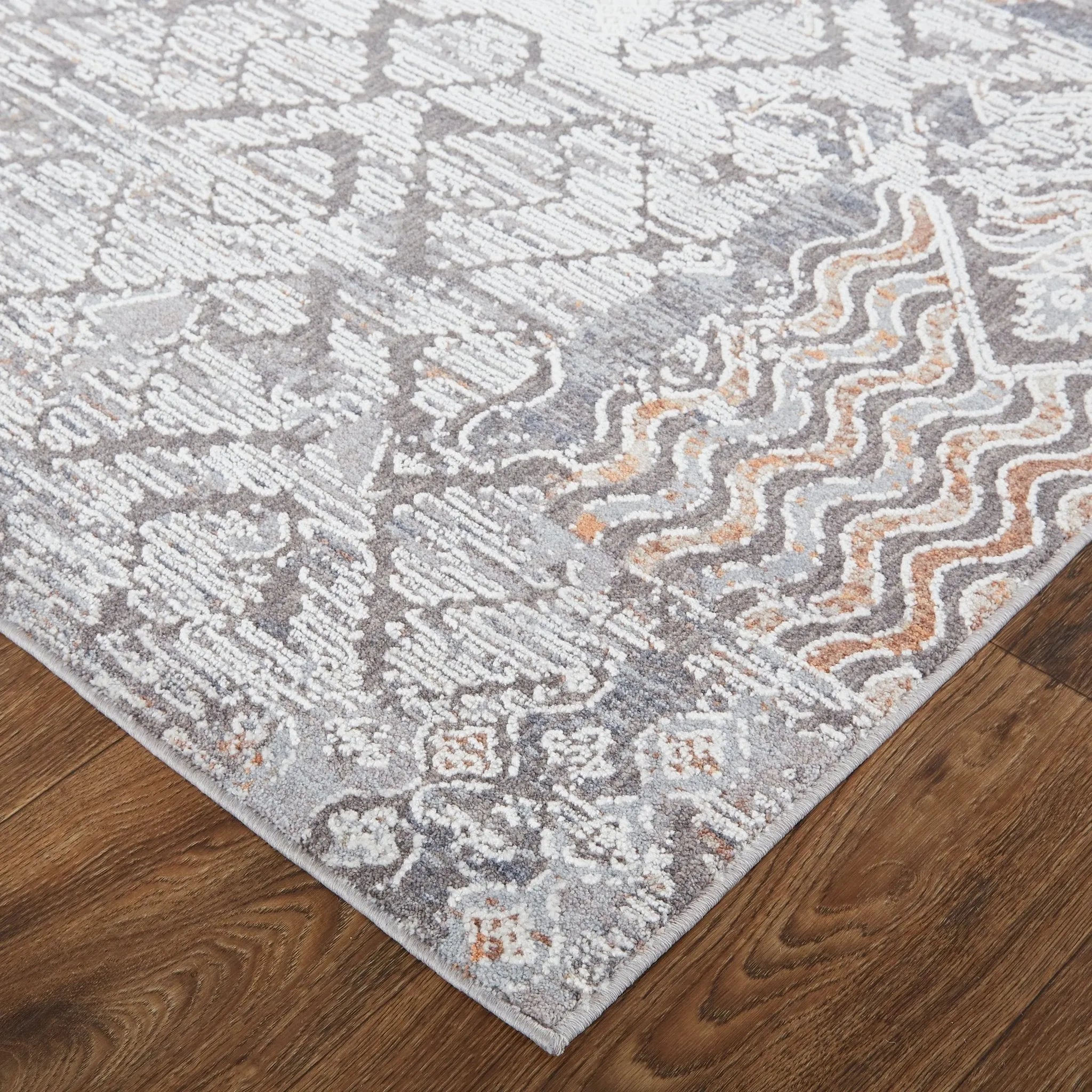 Francisco FRA39GGF Ivory/Grey Rug - Baconco