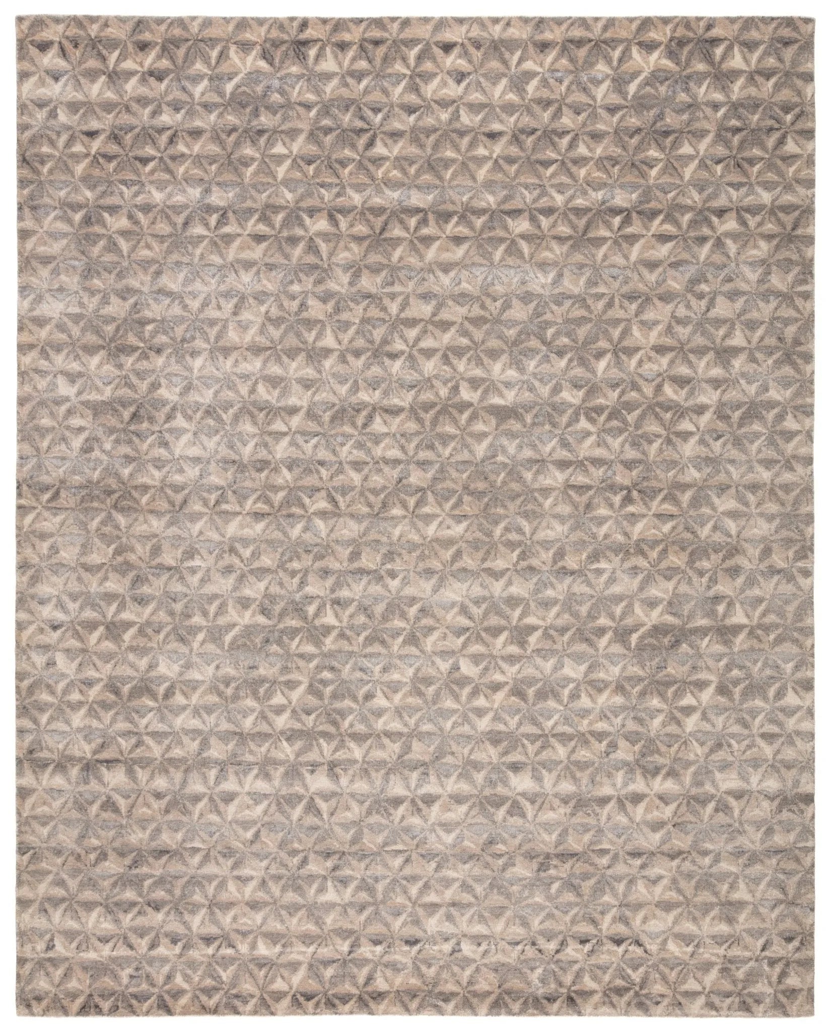 Free Verse Edge By Kavi Fvk01 Raagam Gray/Beige Rug - Baconco