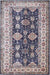 Fulton FUL01 Navy Area Rug - Baconco