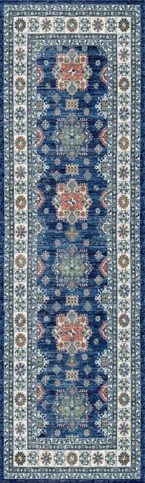 Fulton FUL02 Blue Area Rug - Baconco