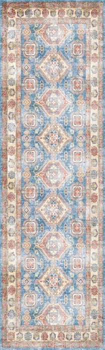 Fulton FUL08 Blue/Ivory Area Rug - Baconco