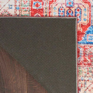 Fulton FUL09 Red Area Rug - Baconco