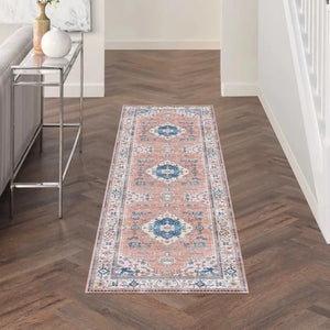 Fulton FUL11 Coral Area Rug - Baconco