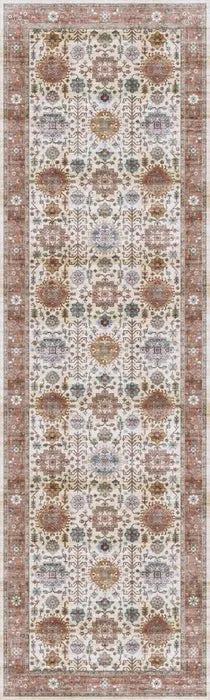 Fulton FUL12 Beige/Multi Area Rug - Baconco