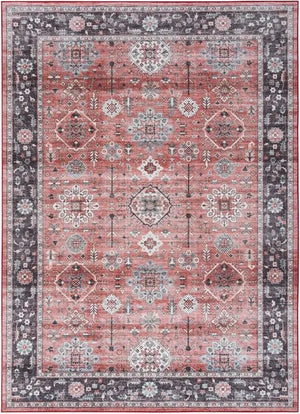 Fulton FUL12 Brick Area Rug - Baconco