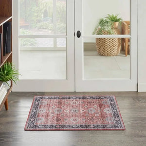 Fulton FUL12 Brick Area Rug - Baconco