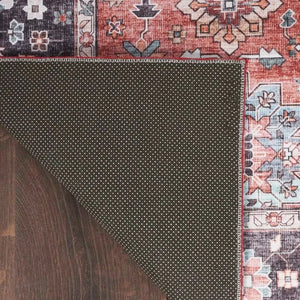 Fulton FUL12 Brick Area Rug - Baconco