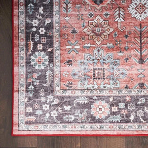 Fulton FUL12 Brick Area Rug - Baconco