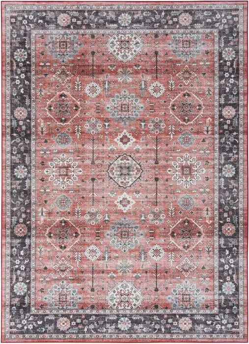 Fulton FUL12 Brick Area Rug - Baconco