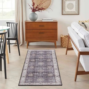 Fulton FUL12 Charcoal Area Rug - Baconco