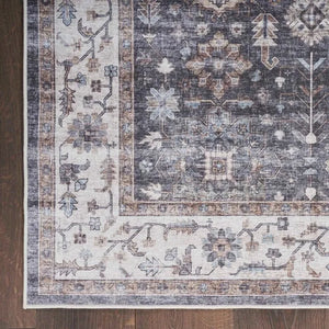 Fulton FUL12 Charcoal Area Rug - Baconco