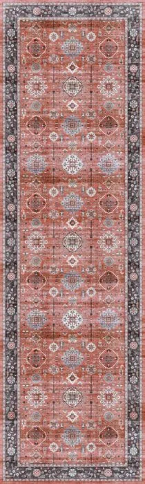 Fulton FUL12 Rust Area Rug - Baconco