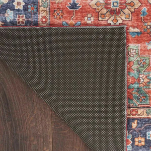 Fulton FUL12 Rust Area Rug - Baconco