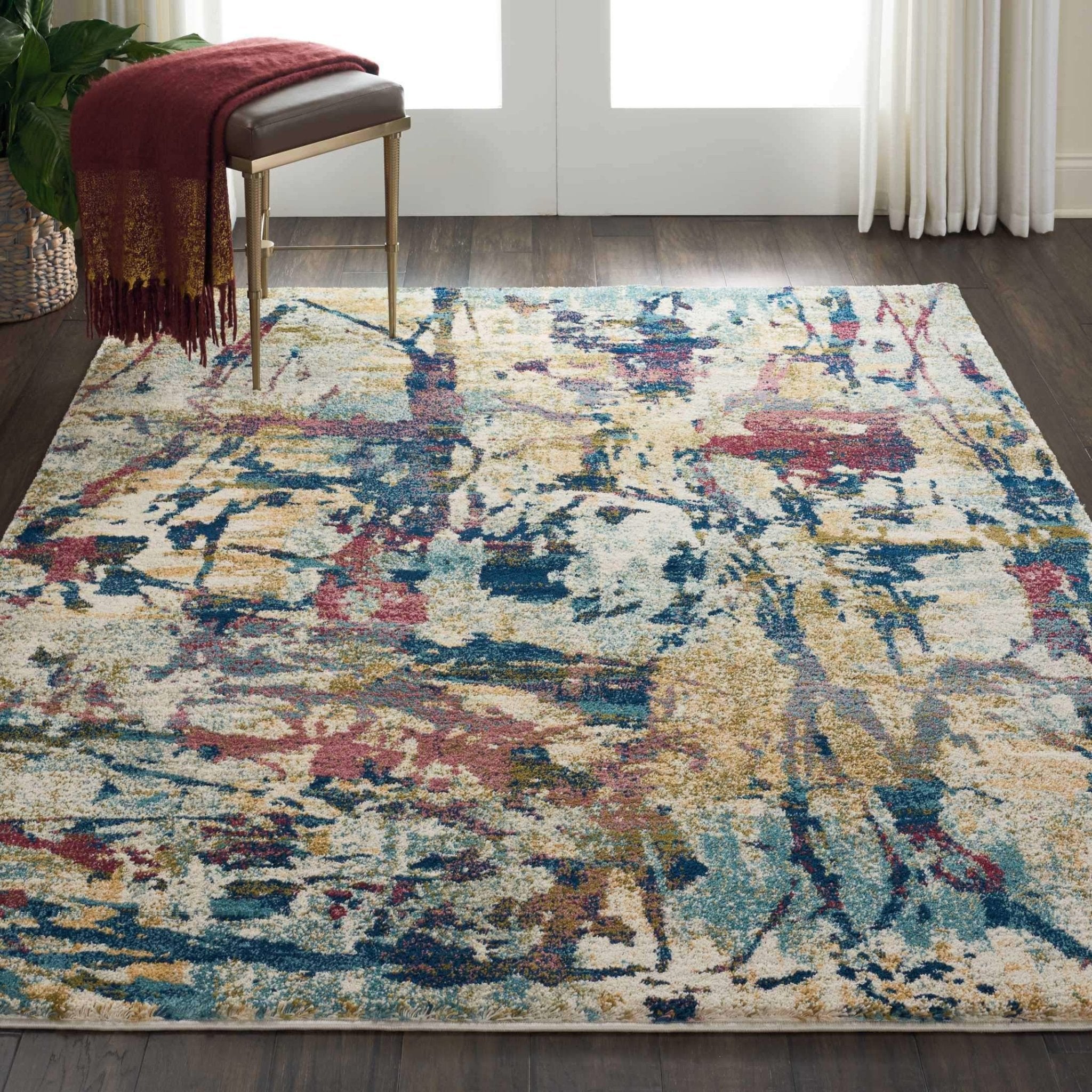 Fusion FSS10 Cream/Multi Rug - Baconco