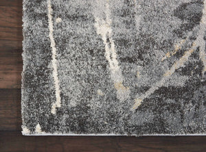 Fusion FSS10 Grey Rug - Baconco