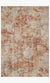 Gaia GAA-03 Taupe/Brick Rug - Baconco