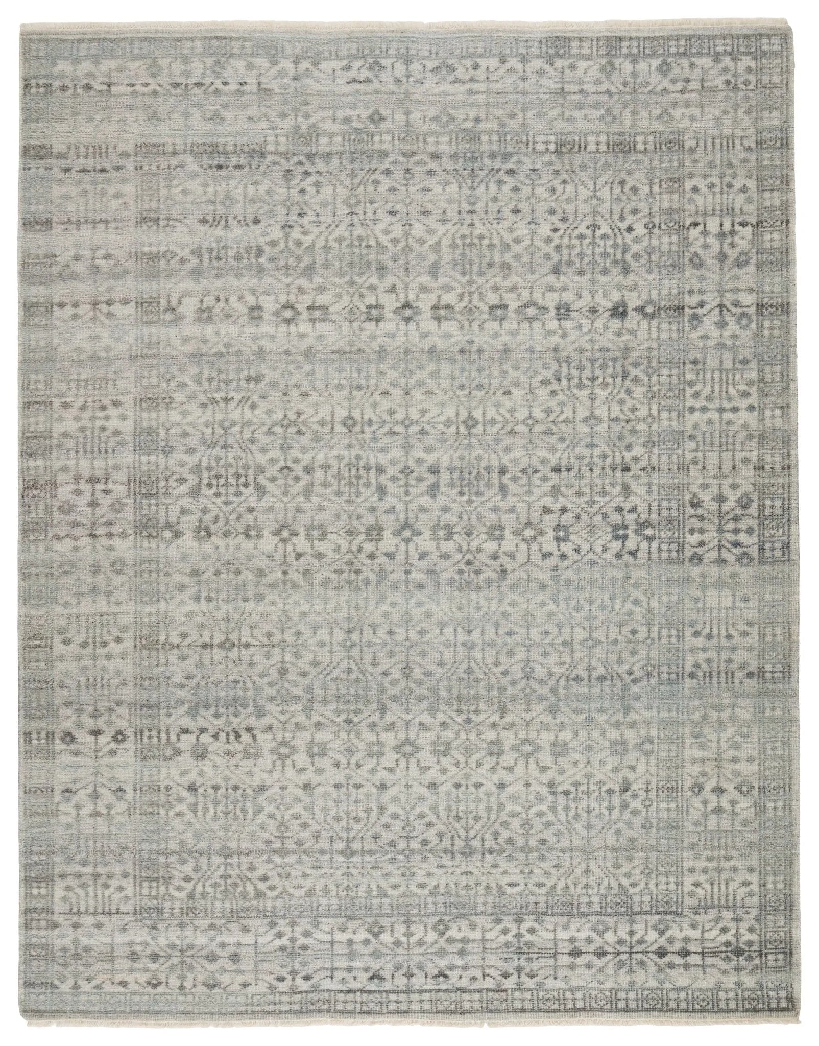 Gaia Gai02 Arinna Gray/Light Blue Rug - Baconco