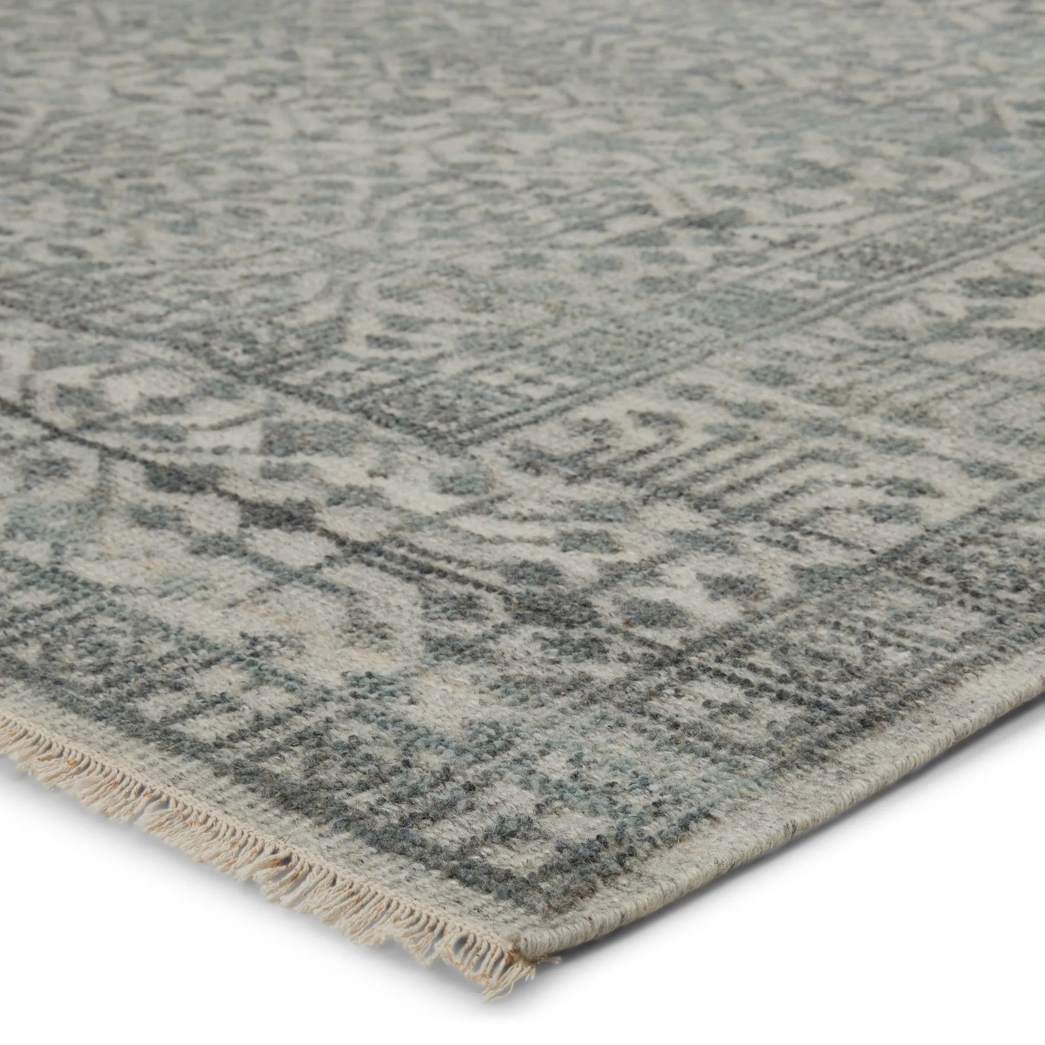 Gaia Gai02 Arinna Gray/Light Blue Rug - Baconco